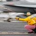 Patriotic Shooters Launch Aircraft on the Flight Deck of George Washington