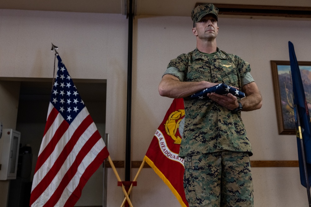 Lt. Col. Michael K. Hayes’s Retirement Ceremony