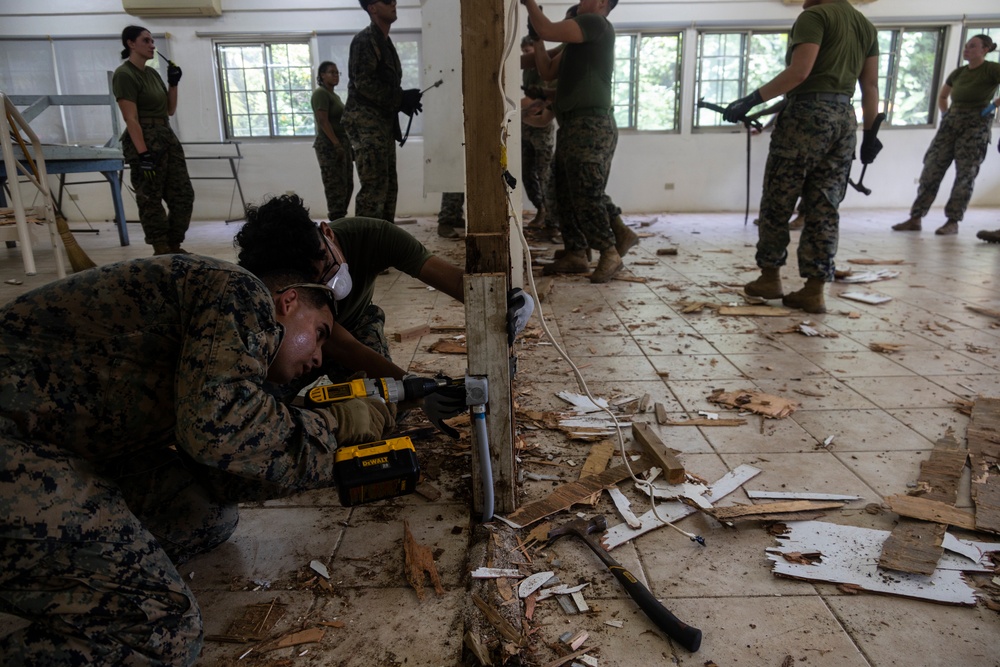 Koa Moana 24: U.S. Marines Initiate Peleliu Civic Center Construction