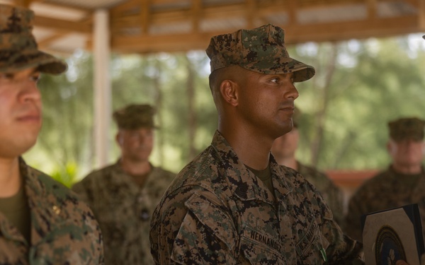 Chaplain Services for Task Group 75.5 Change of Command