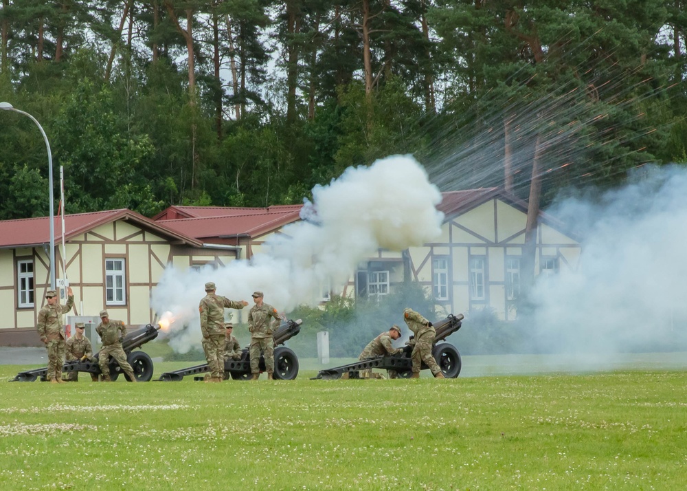 41st Field Artillery Change of Command