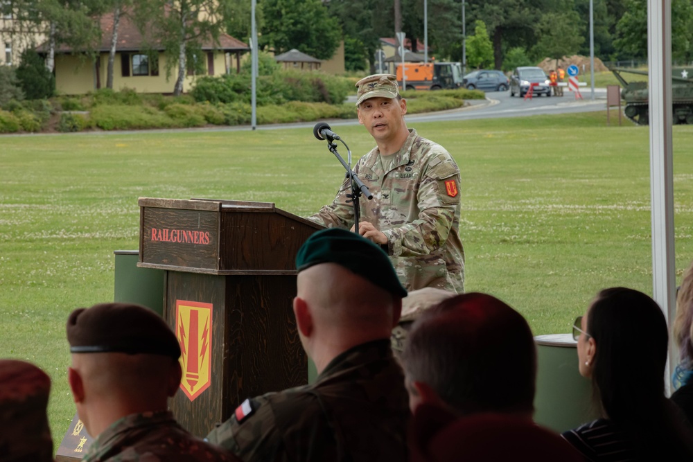 41st Field Artillery Brigade Change of Command