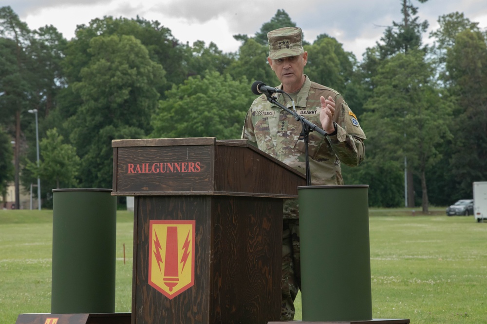 41st Field Artillery Brigade Change of Command