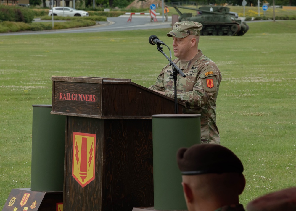 41st Field Artillery Brigade Change of Command