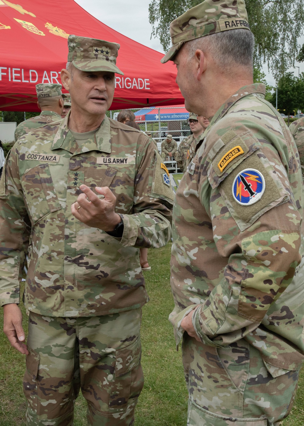 41st Field Artillery Brigade Change of Command