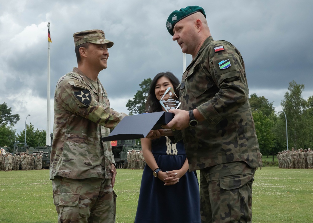 41st Field Artillery Brigade Change of Command