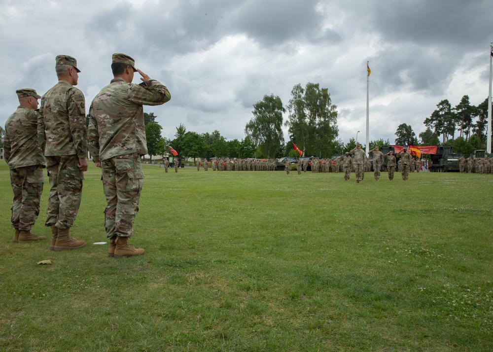 41st Field Artillery Brigade Change of Command