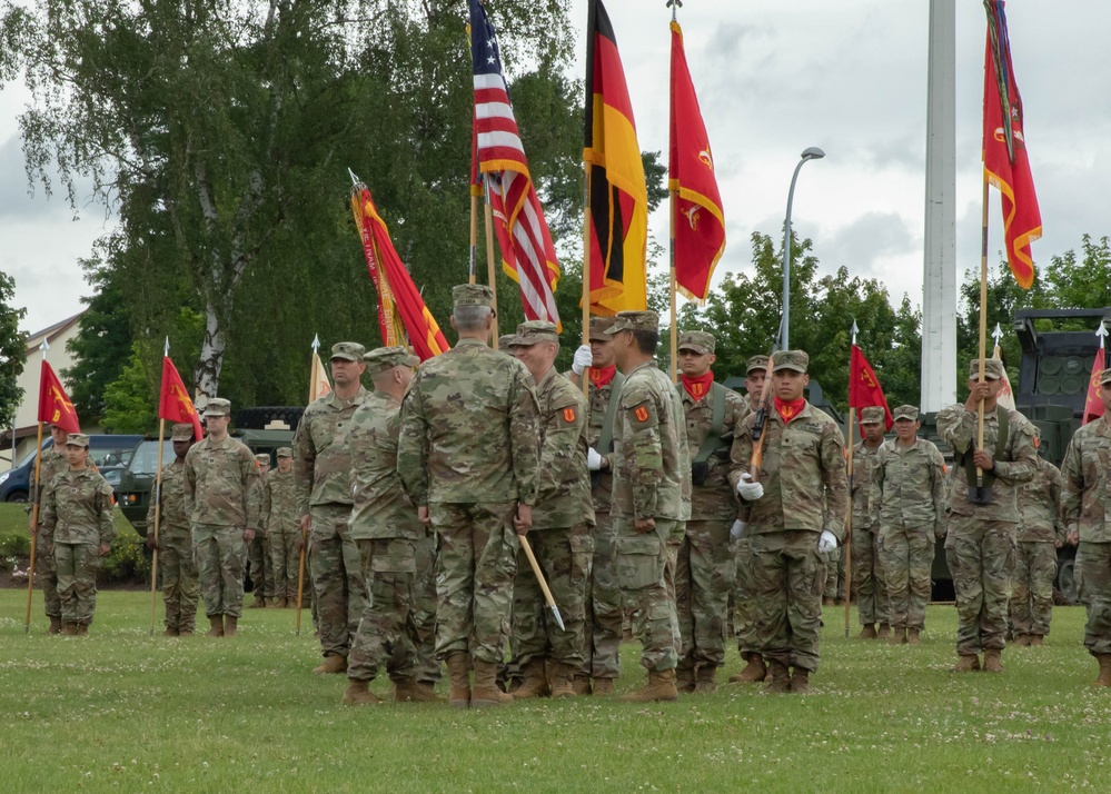 41st Field Artillery Brigade Change of Command