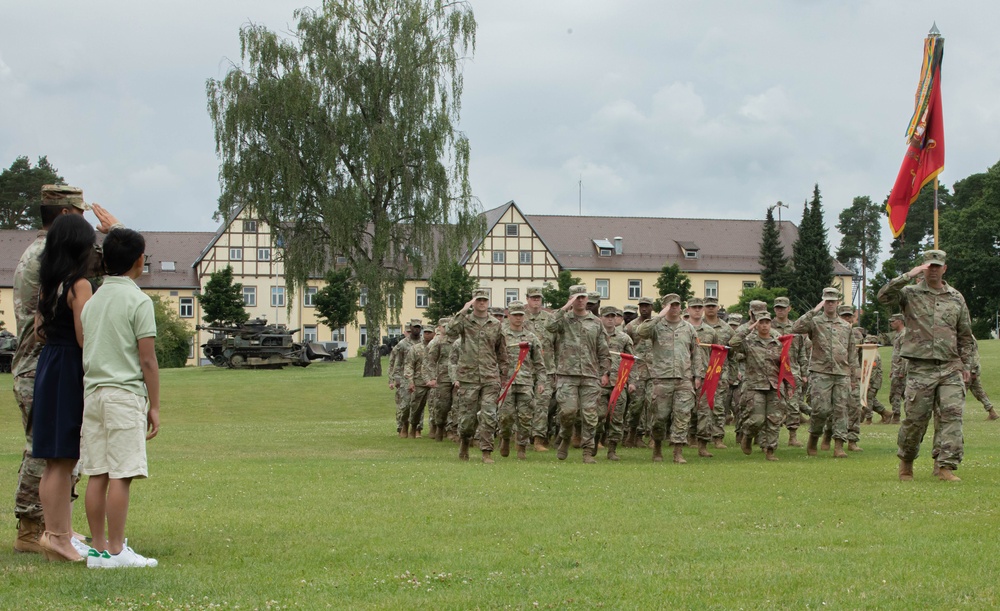 41st Field Artillery Brigade Change of Command