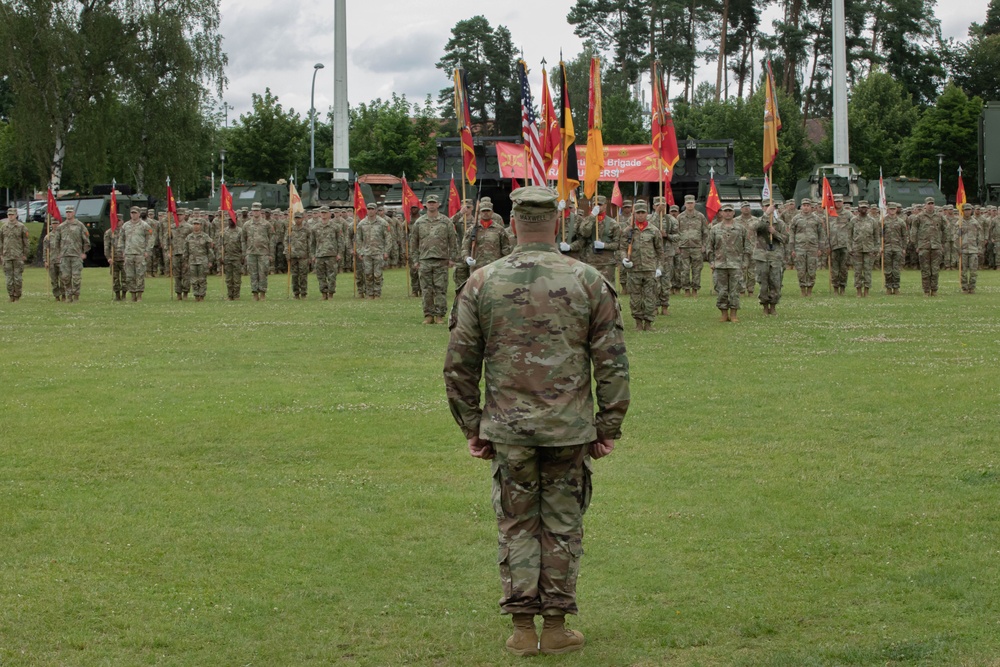 41st Field Artillery Brigade Change of Command