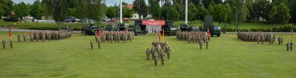 41st Field Artillery Brigade Change of Command