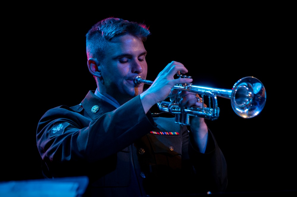 246th Army Band preforms at Abbeville Opera House