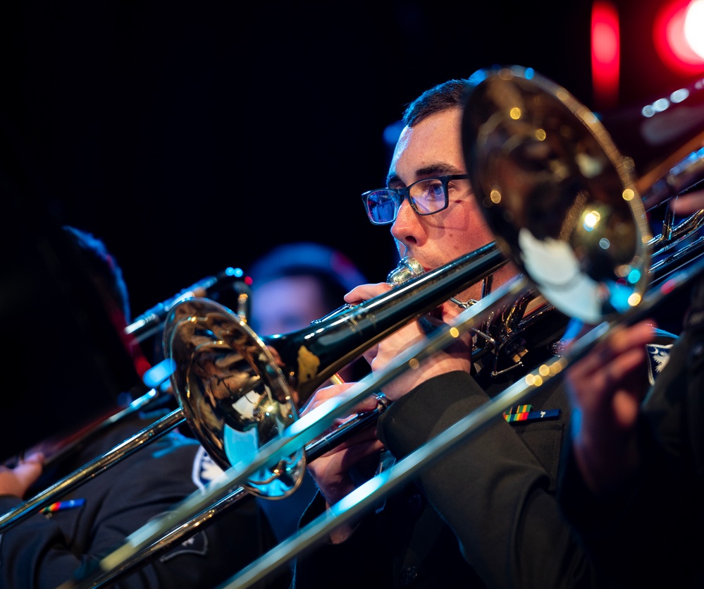 246th Army Band preforms at Abbeville Opera House