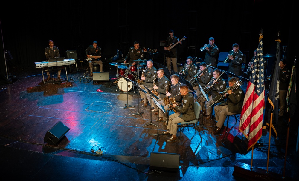 246th Army Band preforms at Abbeville Opera House