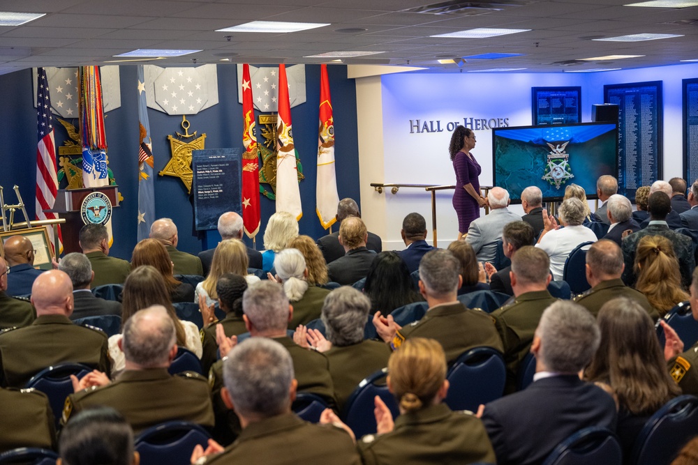 Secretary Austin hosts Hall of Heroes Induction Ceremony