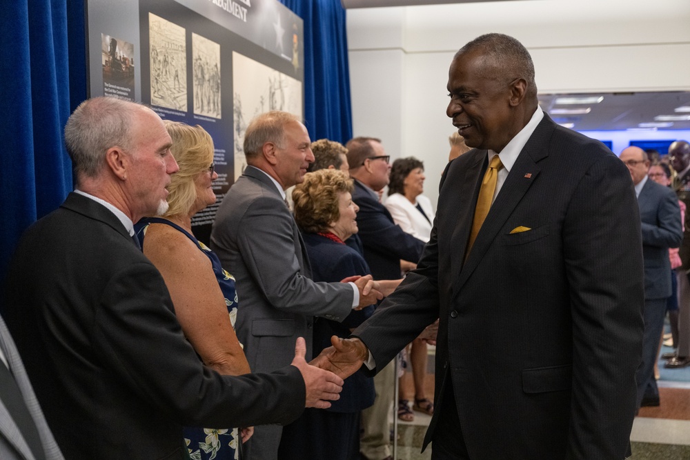 Secretary Austin hosts Hall of Heroes Induction Ceremony