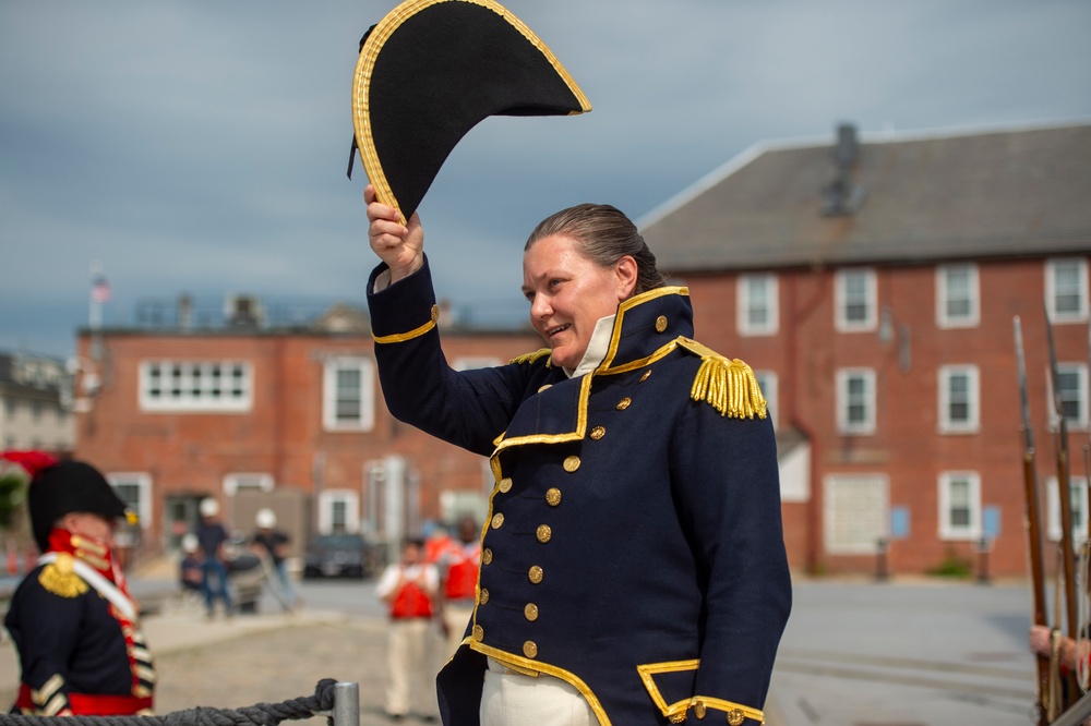 USS Constitution Goes Underway for Independence Day