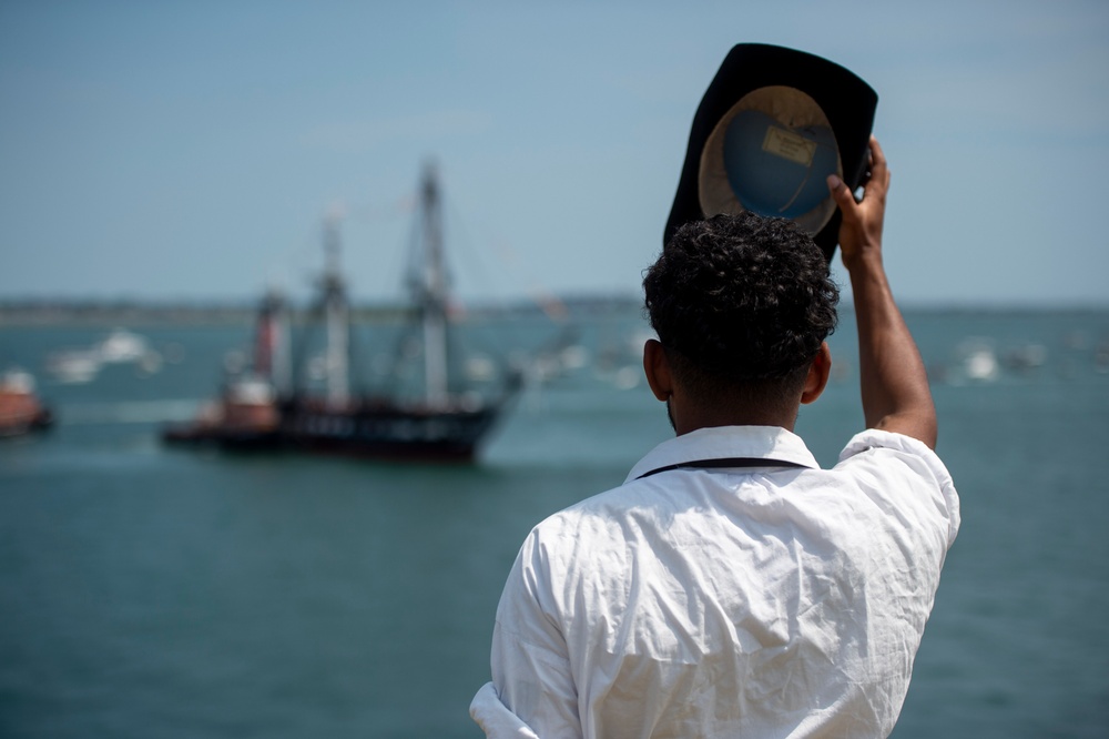 USS Constitution Goes Underway for Independence Day