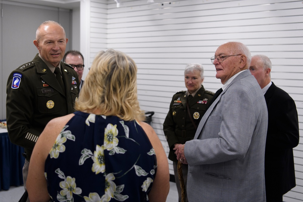 Hall of Heroes Induction Ceremony for Army Pvt. Wilson and Pvt. Shadrach