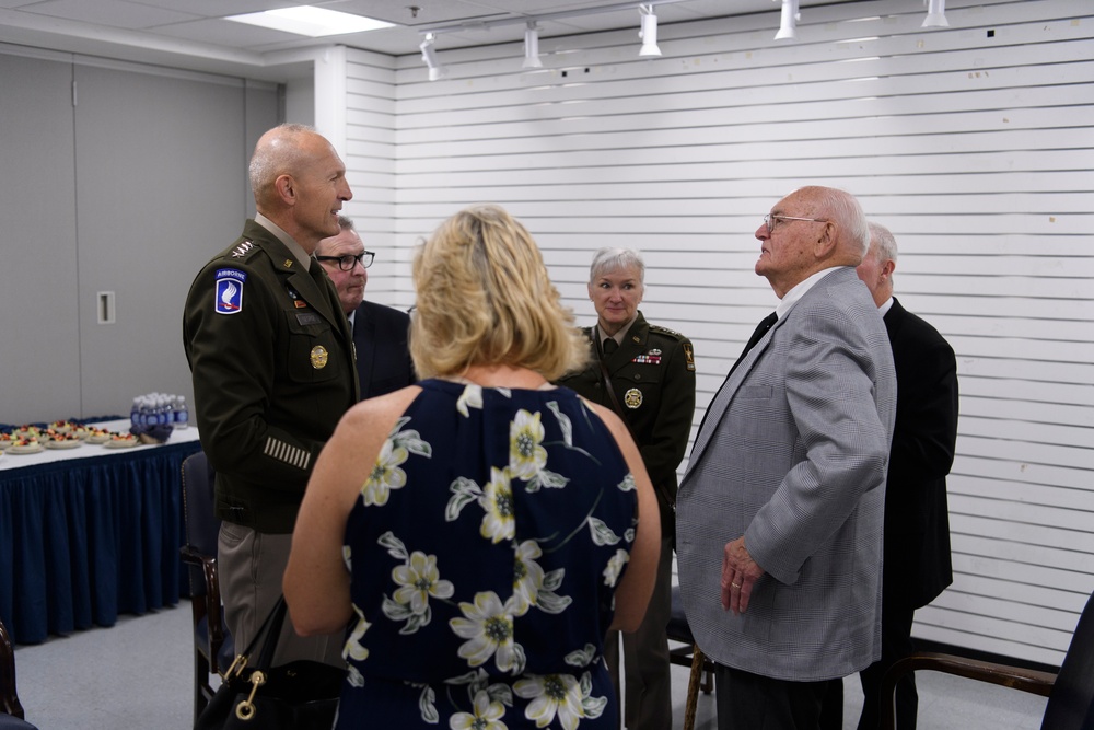 Hall of Heroes Induction Ceremony for Army Pvt. Wilson and Pvt. Shadrach