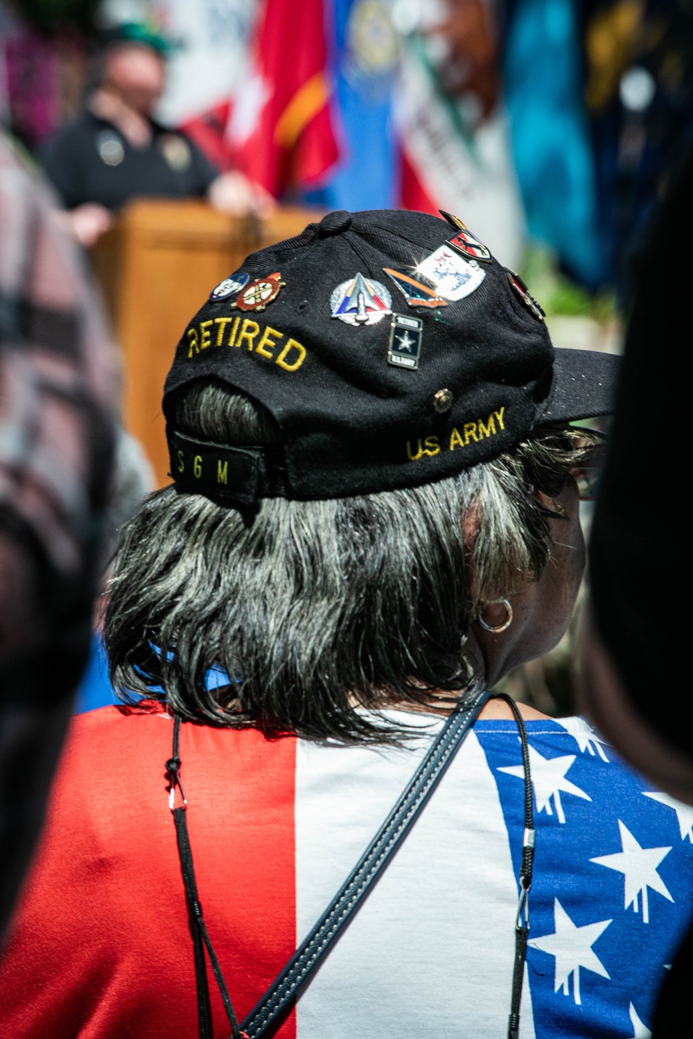 1st Inf. Div. Soldiers March in Junction City 4th of July Parade