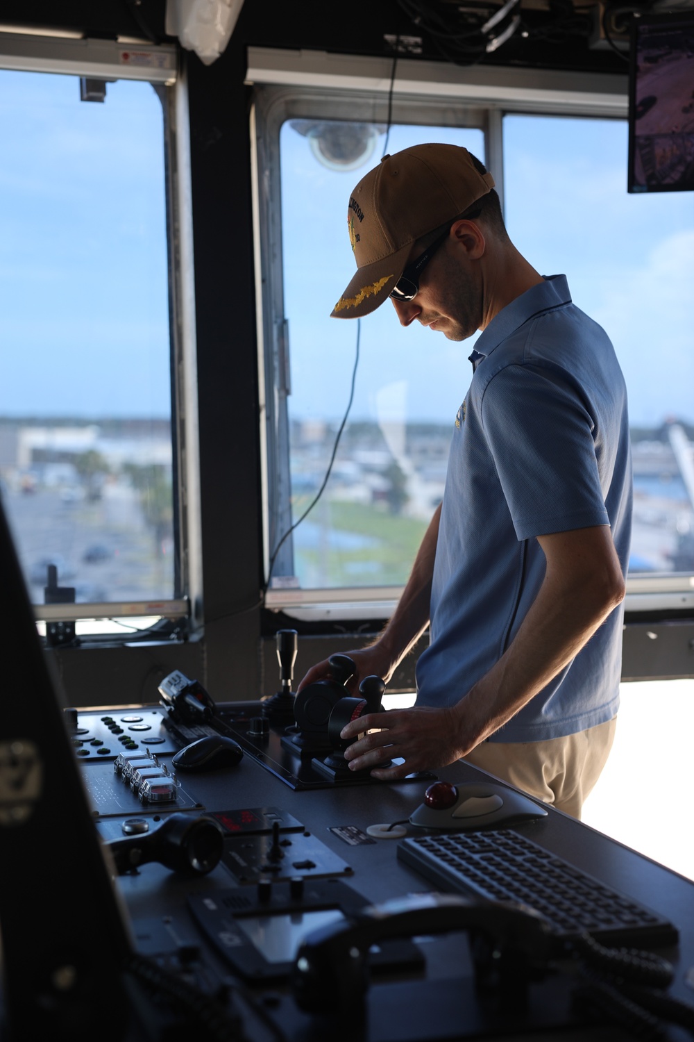 USNS Burlington Departs Naval Station Mayport