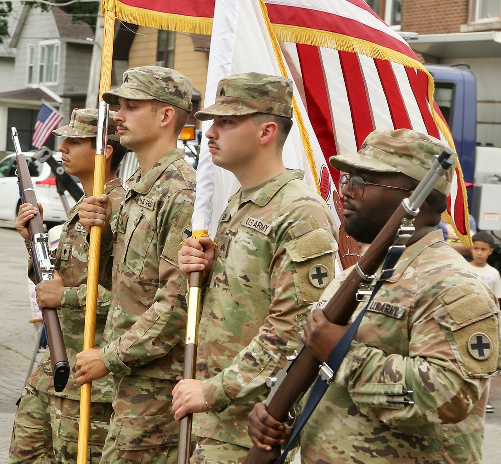 Blue Island Celebrates Independence Day With Illinois Army National Guard