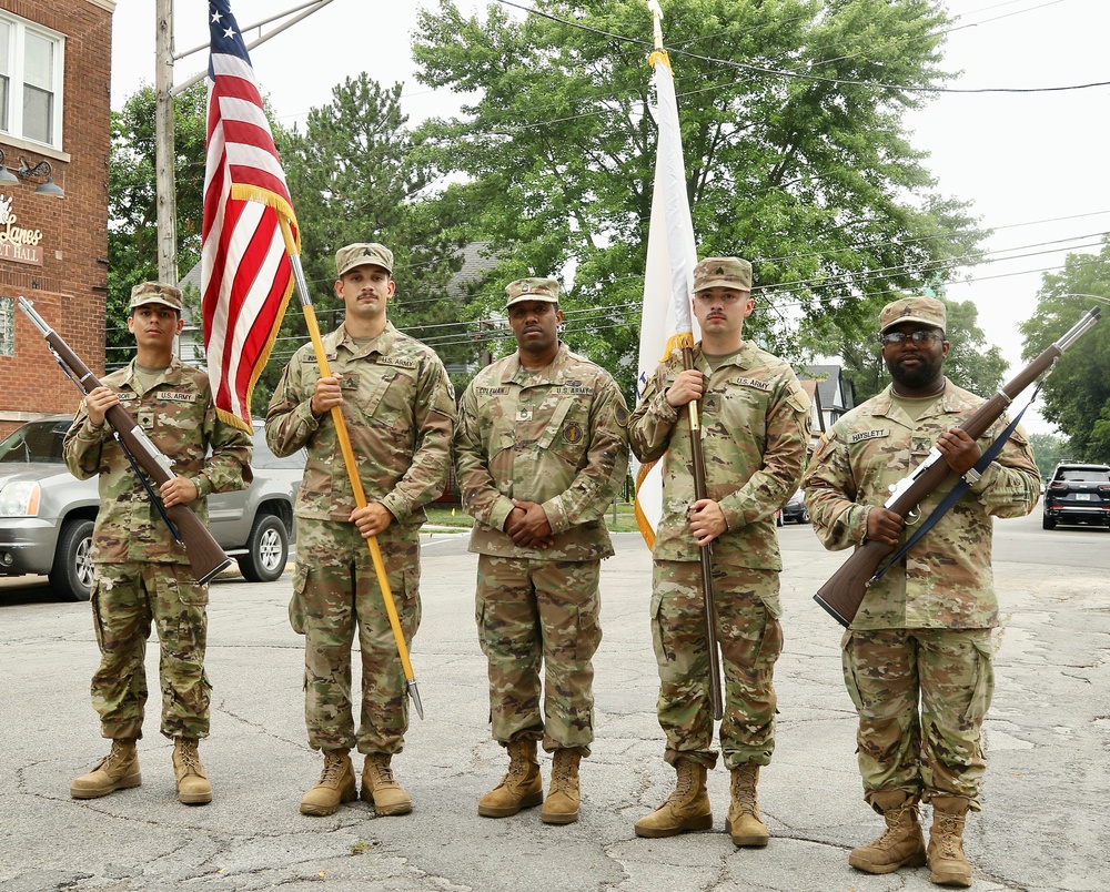 Blue Island Celebrates Independence Day With Illinois Army National Guard