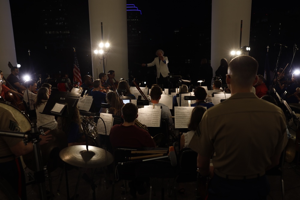 MCB Quantico Band Performs at the Virginia 250th 4th of July Celebration