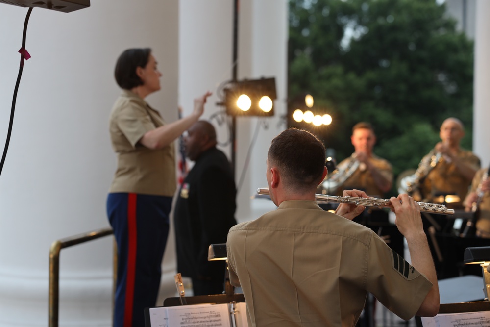 MCB Quantico Band Performs at the Virginia 250th 4th of July Celebration