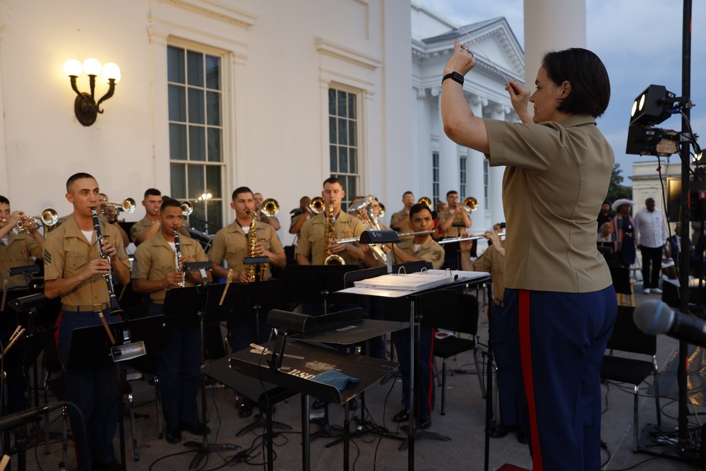 MCB Quantico Band Performs at the Virginia 250th 4th of July Celebration