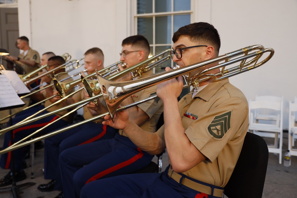 MCB Quantico Band Performs at the Virginia 250th 4th of July Celebration