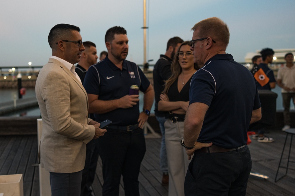 MRF-D 24.3 Marines meet Navy Football Federation Australia's soccer teams