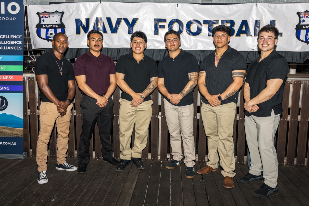 MRF-D 24.3 Marines meet Navy Football Federation Australia's soccer teams