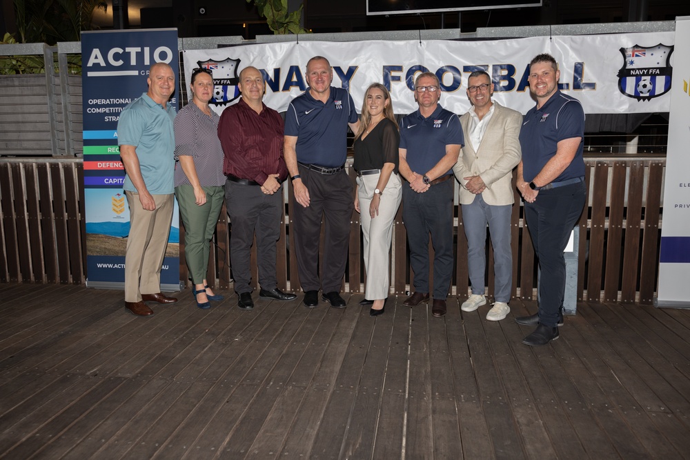 MRF-D 24.3 Marines meet Navy Football Federation Australia's soccer teams