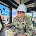 EOC Earley operates an excavator at Joint Base Pearl Harbor-Hickam during RIMPAC 2024