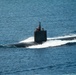 USS Jefferson City (SSN 759) transits Apra Harbor