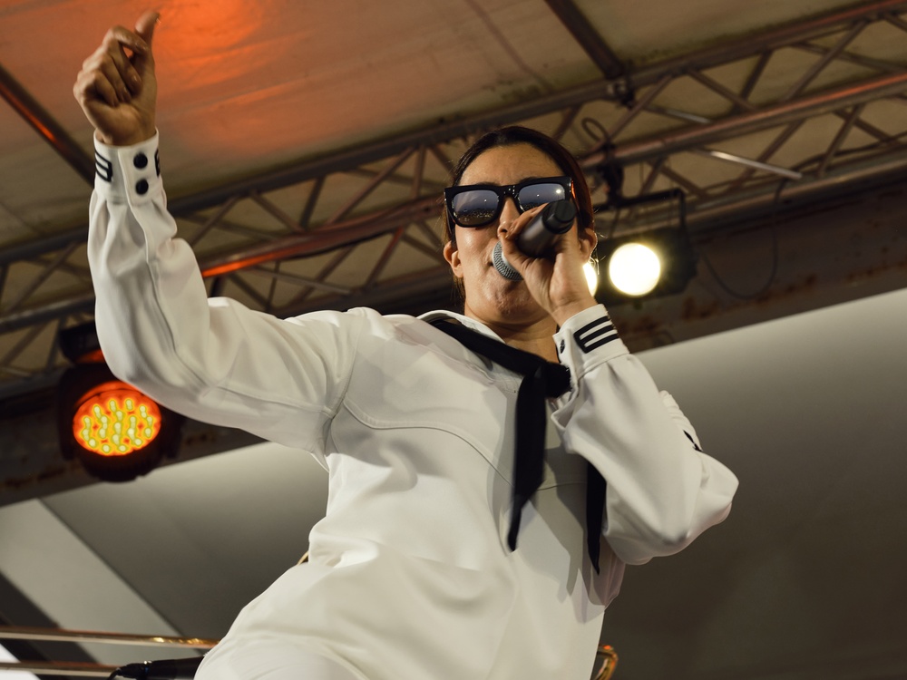 7th Fleet Band Performs at CFAY 4th of July Celebration