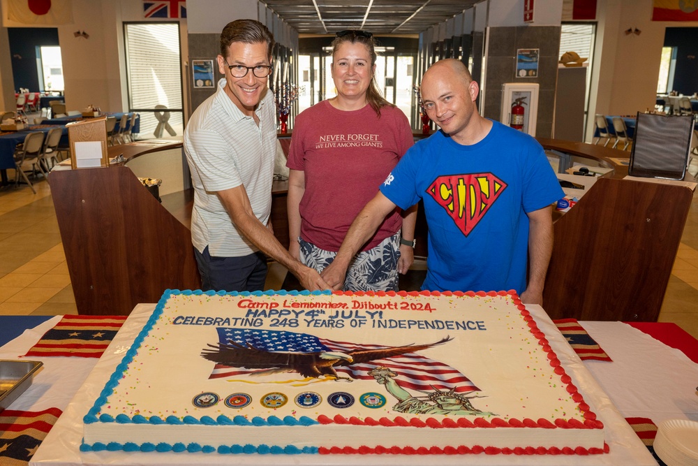 Camp Lemonnier Celebrates Independence Day