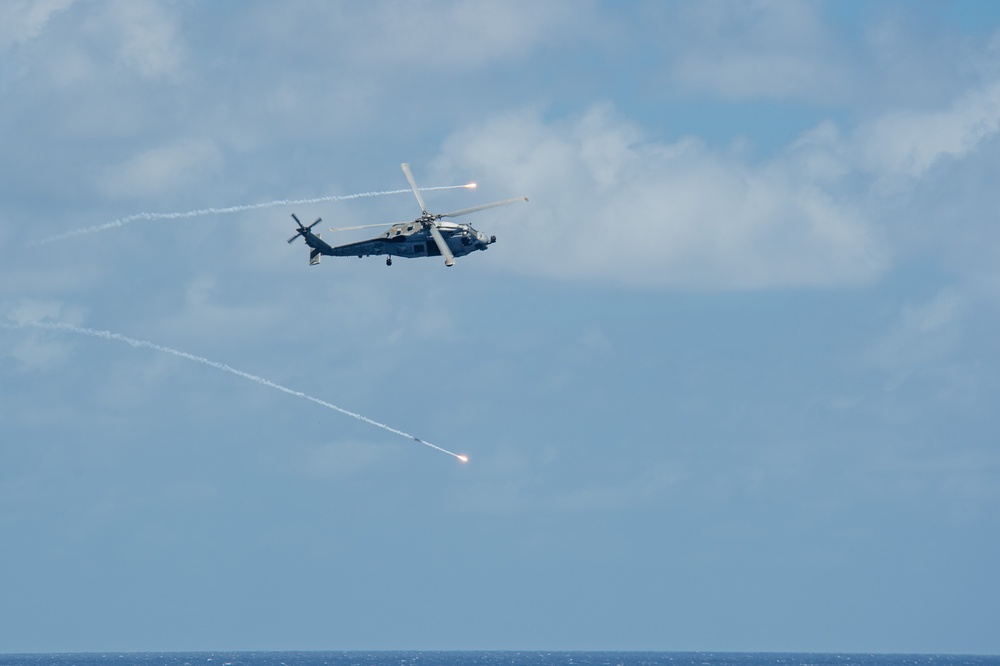 USS Ronald Reagan (CVN 76) conducts air combat-skills practice