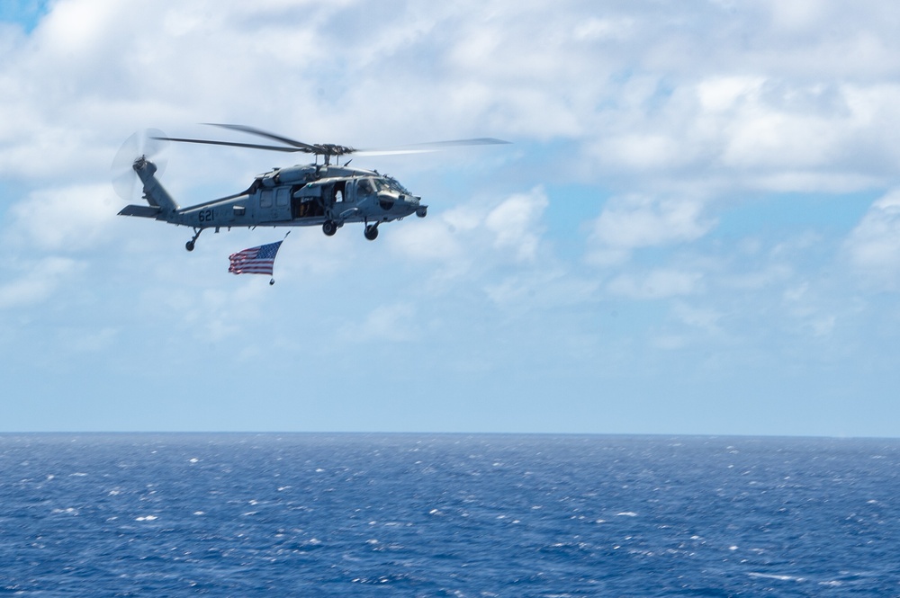 USS Ronald Reagan (CVN 76) conducts air combat-skills practice