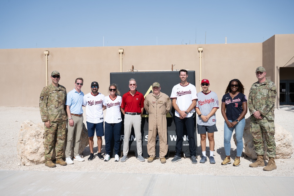 The Washington Nationals visit the 379th AEW