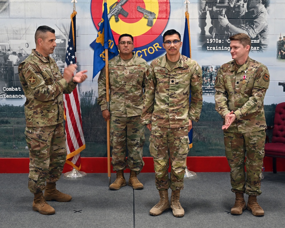 37th Training Support Squadron Change of Command