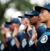 Class of 2028 Reports to the Coast Guard Academy