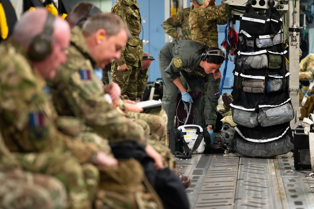 911th AES joins with RAF 612 Sqn for Exercise Reserve Steel IV