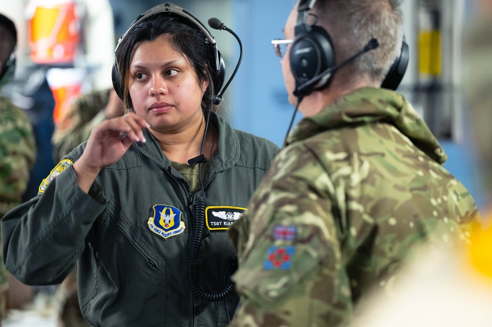 911th AES joins with RAF 612 Sqn for Exercise Reserve Steel IV