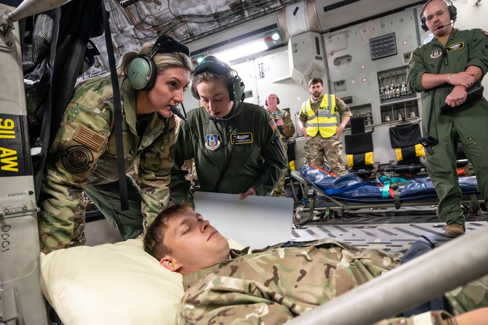 911th AES joins with RAF 612 Sqn for Exercise Reserve Steel IV