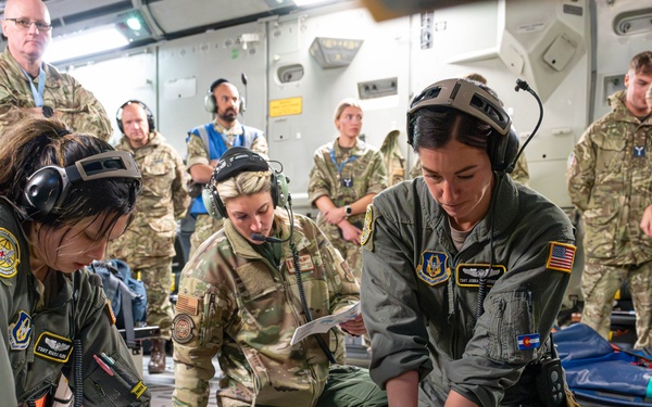 911th AES joins with RAF 612 Sqn for Exercise Reserve Steel IV