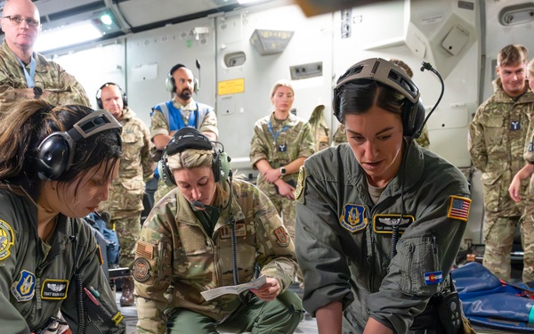 911th AES joins with RAF 612 Sqn for Exercise Reserve Steel IV