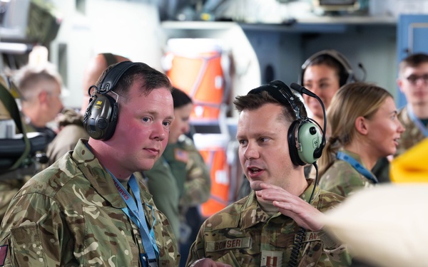 911th AES joins with RAF 612 Sqn for Exercise Reserve Steel IV